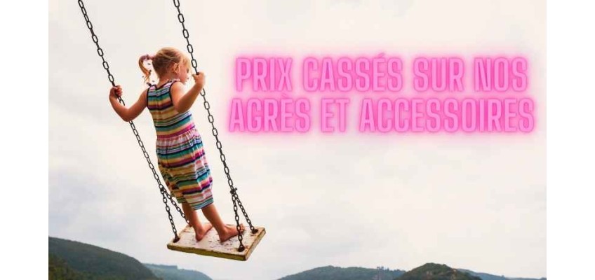 Découvrez nos nouveaux agrès et accessoires à prix cassés !